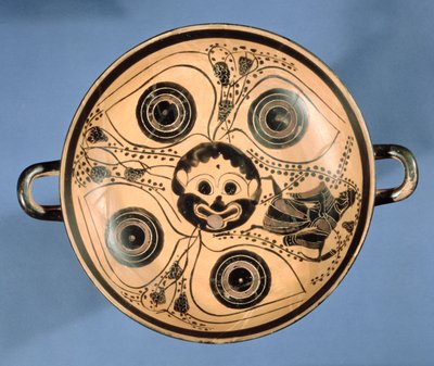 Attic Black-Figure Cup Decorated with a Gorgon